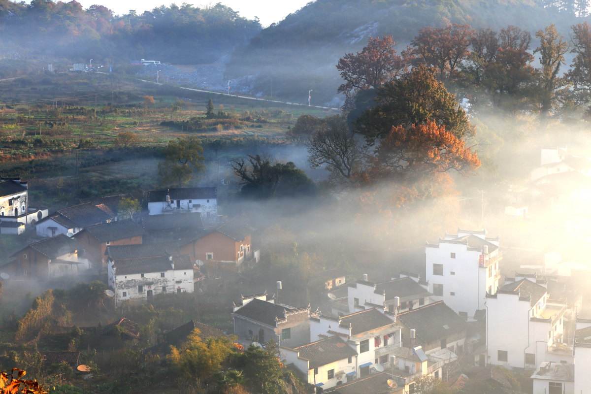 秋天婺源